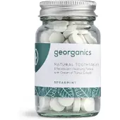 Georganics Tandpastatabletten Groene munt 120 St Tabletten