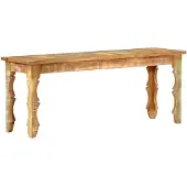vidaXL Bankje 110x35x45 cm massief gerecycled hout