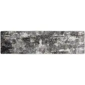 vidaXL Vloerkleed wasbaar 80x300 cm meerkleurig