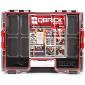 Qbrick Pro Serie - Organizer - 300 MFI - Multilayer Foam Inserts - Polycarbonaat Deksel