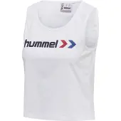 Hummel dames-tanktop Hmlic Texas cropped tanktop wit/peacoat - XL
