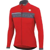 Sportful Fietsjack Sportful Men Neo Softshell Jacket Red Anthracite-L