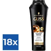GLISS Kur - Shampoo - Ultimate Repair - 250ml x 18