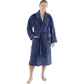 De Witte Lietaer Badjas Heren Gentle Sapphire Blue-L