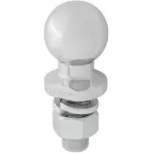 Proplus Rechte trekhaakkogel - Ø 50 mm - Draad M22 x 40,5 mm