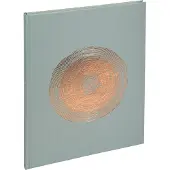Exacompta Gastenboek 100 pagina's goud, 27x22cm, Ellipse Groen - Groen