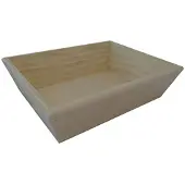 Gerkimex houten bak voor sensorisch spel - grenen - 25x16,5 cm.