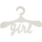 Playwood Multiplex houten kinder kledinghanger girl