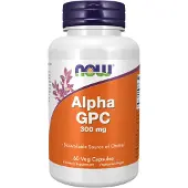 Now Foods - Alpha GPC, 300 mg - 60 capsules