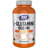 Now L-Glutamine Double Strength 1000 mg | 120 Capsules | L-glutamine aminozuur supplement (240 Capsules)