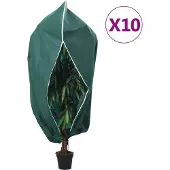 vidaXL Plantenhoezen met ritssluiting 10 st 70 g/m² 3,93x3 m