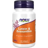 NOW,NOW Foods,NOW,NOW Foods NU Foods - Luteïne & Zeaxanthine - 60 zachte capsules