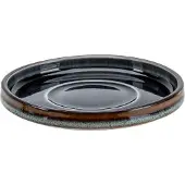 COSY&TRENDY Cosy & Trendy Espresso Schotel Quintana Blue – Ø 12 cm – Bevat 1 espresso schotel – Blauw aardewerk met unieke textuur – Vaatwasser- en Magnetronbestendig