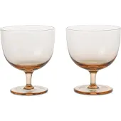 Ferm Living Host drinkglas 20 cl 2-pack Rood worden