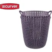 Curver knit papiermand 7l - paars