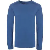 Nomad Pure Merino Longsleeve Heren | Blauw | XXL | Lange Mouw Thermoshirt | 100% Merinowol