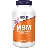 Now MSM 1500 mg (200 Tabletten) - aminozuur, msm - msm - msm