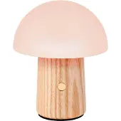 SmartaSaker Mini Alice Mushroom Lamp White Ash