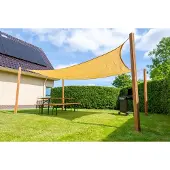 Wovar Schaduwdoek Rechthoek 300 x 400m | 320gr/m2 | Zand | Per Stuk | Schaduwdoeken rechthoekig | Premium Schaduwdoeken