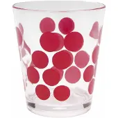 Zak!Designs - Dot Dot Drinkbeker 420 ml - Kunststof - Rood