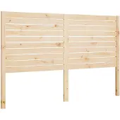 vidaXL Hoofdbord 141x4x100 cm massief grenenhout