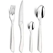 Amefa Eclat Wit 16-delige Bestekset – 4 Personen – Hoogglans – 18/0 Chroomstaal – Cadeauverpakking