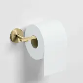 Clou Flat toiletrolhouder messing geborsteld PVD