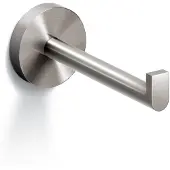 Clou Flat toiletrolhouder recht RVS geborsteld
