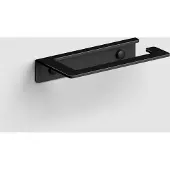 Clou Fold toiletrolhouder zwart mat