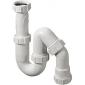 Mcalpine Universeel Sifon - 50x1.1/2 - Wit - 53580