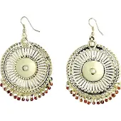 Behave - Oorhangers Romeins met parelkralen - Bohemian festivalstijl