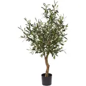 Maxifleur Kunstplanten Olijf Kunstplant Deluxe op stam 95cm