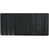 MSV Antislipmat Quadro - Zwart - 36x76cm