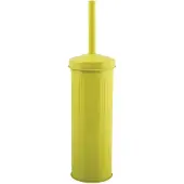 Spirella MSV Industrial Toilet/wc-borstel houder - metaal - appelgroen - 38 cm - Toiletborstels