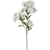 Louis Maes Bloesem kunstbloem/tak - wit - 60 cm - appelbloesem - Kunstbloemen