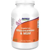 Now , Vegetarisch Glucosamine & MSM, 240 Veg Capsules