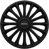 Sparco Wieldoppen 14 inch Torino Zwart - ABS