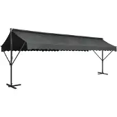 vidaXL Luifel vrijstaand 600x300 cm antraciet