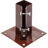 Fixman Vast te bouten paalhouder | 50 x 50 mm - 926988