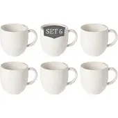 Costa Nova Vermont Beker 33 cl Wit 6 stuks