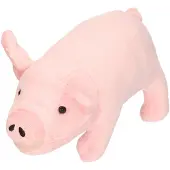 Merkloos Pluche varken knuffel 21 cm boerderij dieren - Knuffeldier