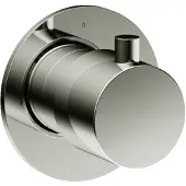 Hotbath Cobber thermostatische douchekraan afbouwdeel nikkel geborsteld