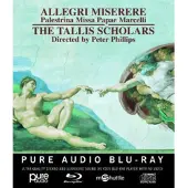 OUTHERE Tallis Scholars, Peter Phillips - Allegri: Miserere - Palestrina: Missa Papae Marcelli (Blu-ray)