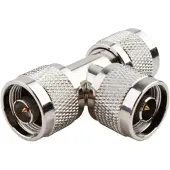 Dolphix N (m) - 2x N (m) T-adapter - 50 Ohm