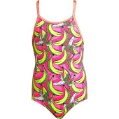 Funkita Printed Swimsuit Roze 4 Years Meisje
