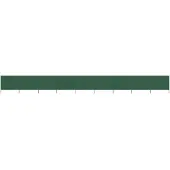vidaXL Windscherm 9-panelen 1200x120 cm stof groen