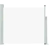 vidaXL Tuinscherm uittrekbaar 100x300 cm crème