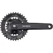 Shimano FC-M315-B2 Crankstel 36-22T - 175 mm - 2x7/8-Speed - Vierkant - MTB - Zwart