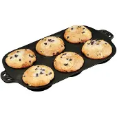 Camp Chef glietijzeren muffinpan