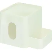 IDesign Tissuehouder Clean Met Opbergvakjes Beige Crème